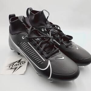 Mens Size 11 Nike Football Cleats Vapor Edge Pro 360 2 Black White FJ7023-001